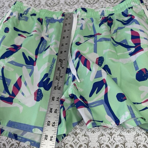 Adidas Swim Trunks Men‎ Size Large Hawaiian Theme Green - Picture 3 of 8